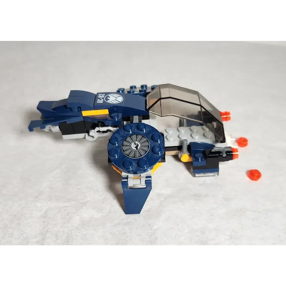 Lego Carnage's Shield Sky Attack Jet Flyer W/ Agent Minifigure 76036 Pre-owned